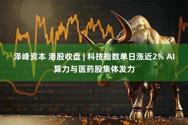 泽峰资本 港股收盘 | 科技指数单日涨近2% AI算力与医药股集体发力